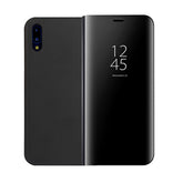 For Huawei P20 Pro PC Mirror Protective Back Cover Case with Holder